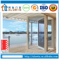 German hardware interior folding doors/horizontal bi-folding doors/soundproof folding interior door